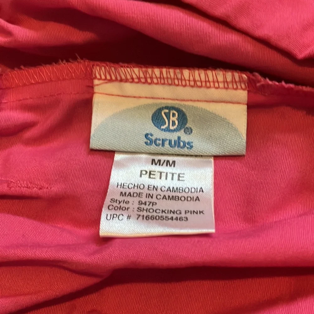 SB Scrubs Women’s Scrub Pink Pants - Picture 5 of 8
